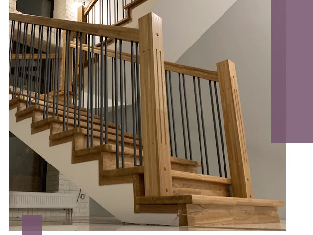 Реставрация деревянных и металлических лестниц в Изобильном