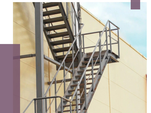 Пожарные лестницы в Изобильном от 12466 руб. — монтаж и продажа | ПРОЛЁТ-Збл