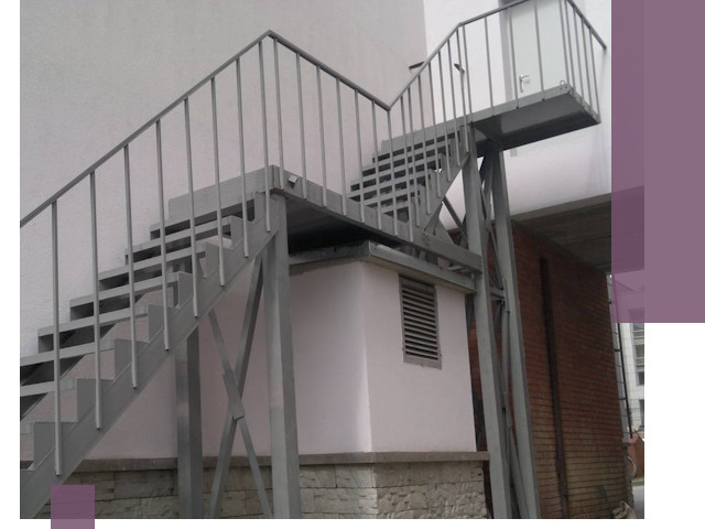 Монтаж пожарных лестниц под ключ в Изобильном с гарантией качества