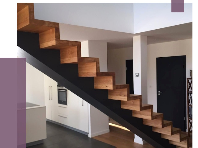 Изготовление деревянных лестниц в Изобильном от 88298 руб. | ПРОЛЁТ-Збл