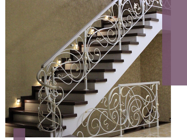 Кованые лестницы под ключ в Изобильном — изготовление и монтаж