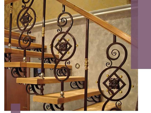 Изготовление кованых лестниц под ключ в Изобильном