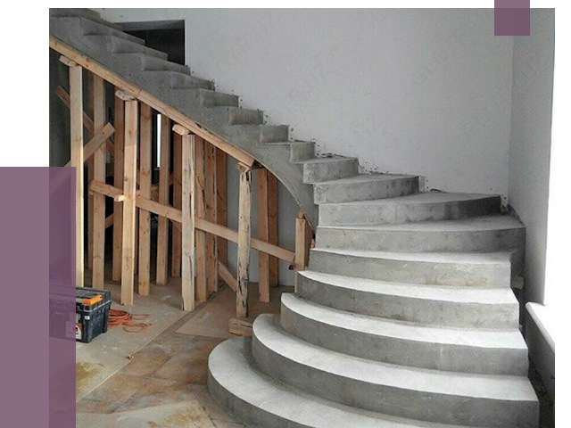 Изготовление бетонных лестниц под ключ в Изобильном от 20257 руб. | ПРОЛЁТ-Збл