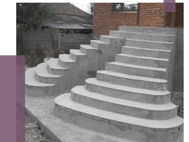 Монтаж бетонных лестниц в Изобильном от 4363 руб. 