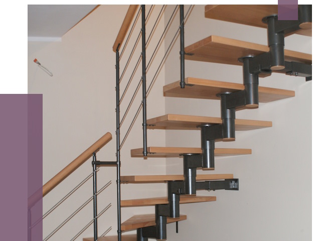 Изготовление модульных лестниц в Изобильном от 11687 руб. 