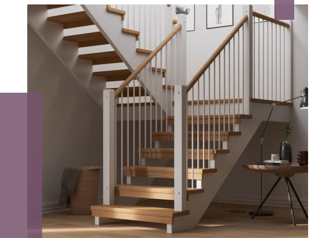 Маршевые лестницы в Изобильном от 38695 руб. — монтаж | ПРОЛЁТ-Збл