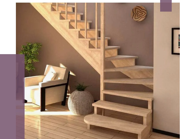 Изготовление Г-образных лестниц в Изобильном от 19218 руб. 