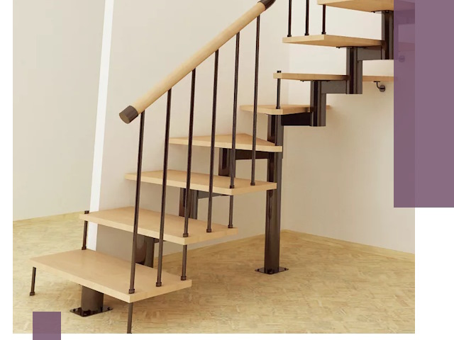 Монтаж лестниц на больцах в Изобильном — быстро и надежно