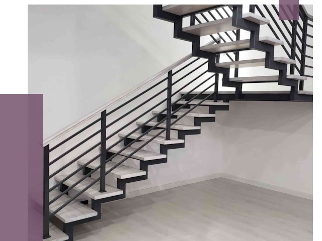 Лестницы на металлокаркасе под ключ в Изобильном от 12985 руб. | ПРОЛЁТ-Збл