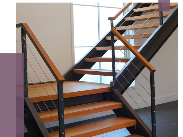 Изготовление лестниц на металлокаркасе в Изобильном от 19218 руб. | ПРОЛЁТ-Збл