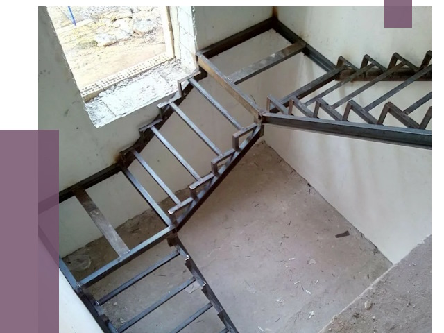 Монтаж лестниц на металлокаркасе в Изобильном от 12985 руб. — ПРОЛЁТ-Збл