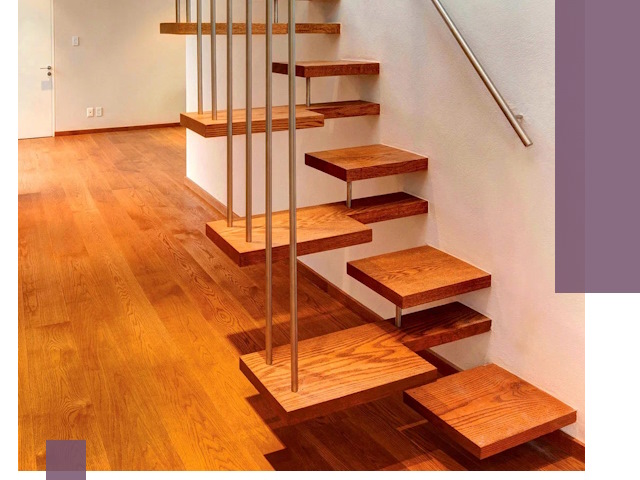 Лестницы «гусиный шаг» на заказ в Изобильном для узких пространств