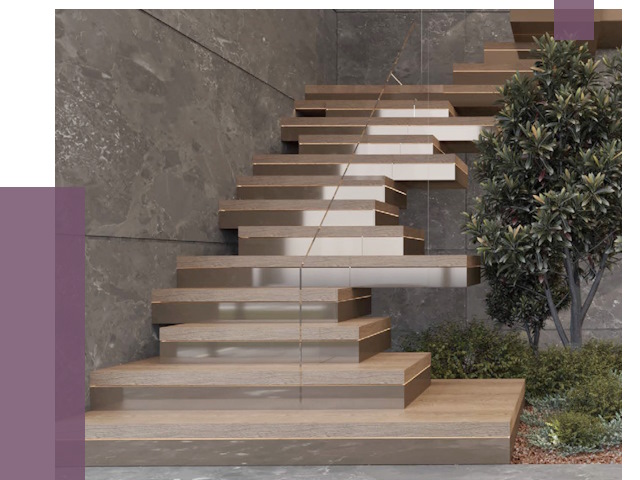 Современные лестницы в Изобильном от 14024 руб. | ПРОЛЁТ-Збл