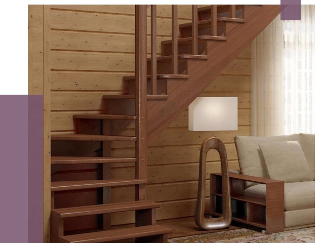 Лестницы эконом класса в Изобильном от 18543 руб. бюджетные решения