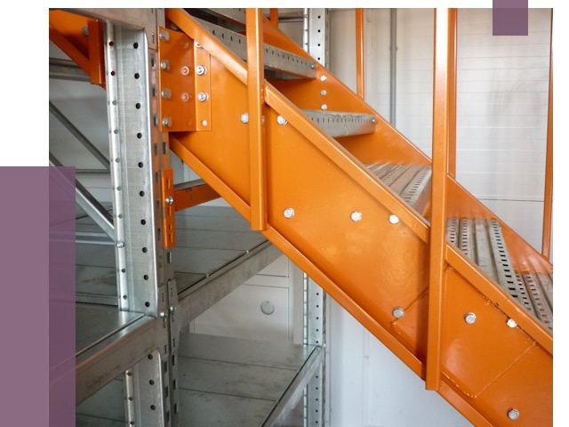 Лестницы для склада в Изобильном от 77910 руб. — решения | ПРОЛЁТ-Збл