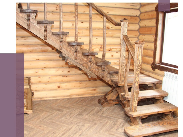 Лестницы в баню в Изобильном от 19426 руб. — изготовление | ПРОЛЁТ-Збл