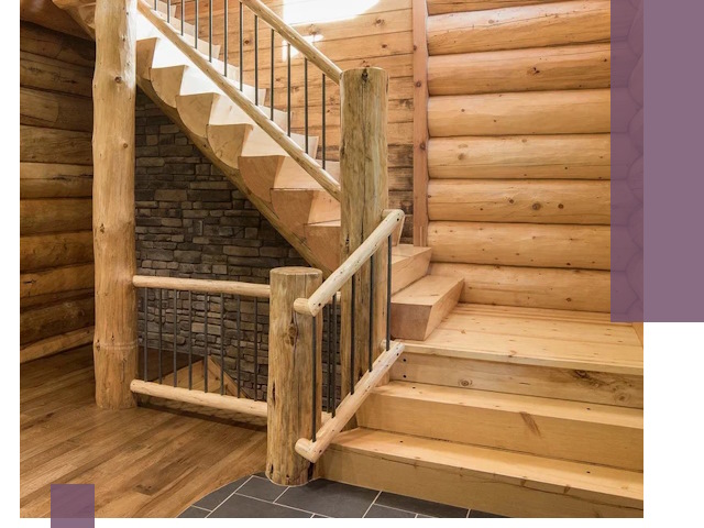 Лестницы в баню под заказ и профессиональный монтаж в Изобильном