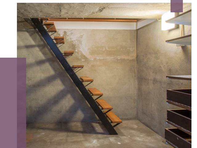 Лестницы в подвал в Изобильном от 13349 руб. — монтаж | ПРОЛЁТ-Збл