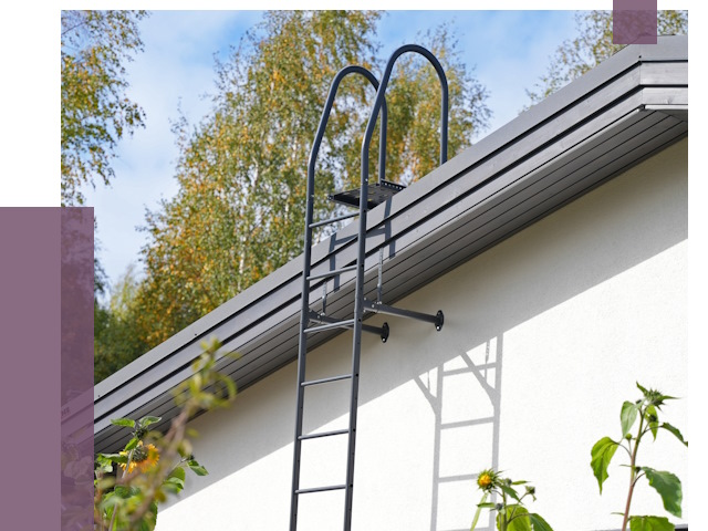 Лестницы на крышу в Изобильном от 19426 руб. — монтаж и монтаж ПРОЛЁТ-Збл