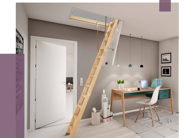 Чердачные лестницы в Изобильном — от 14803 руб. | ПРОЛЁТ-Збл