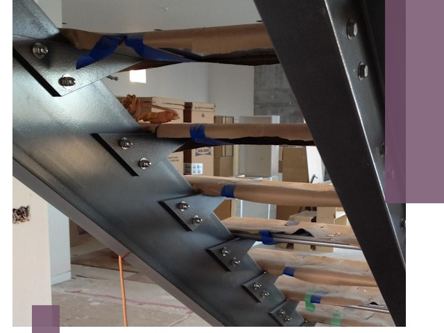 Усиление лестничных конструкций и усиление опор в Изобильном