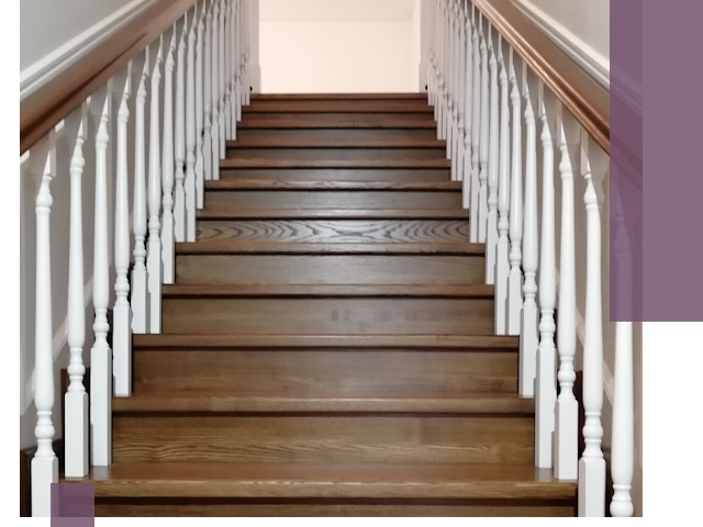 Лестницы из ясеня на заказ в Изобильном — изготовление и монтаж