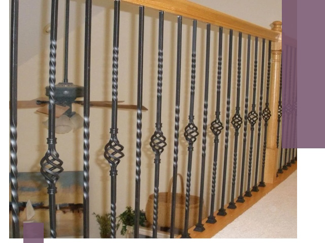 Изготовление и монтаж кованных перил в Изобильном под ключ