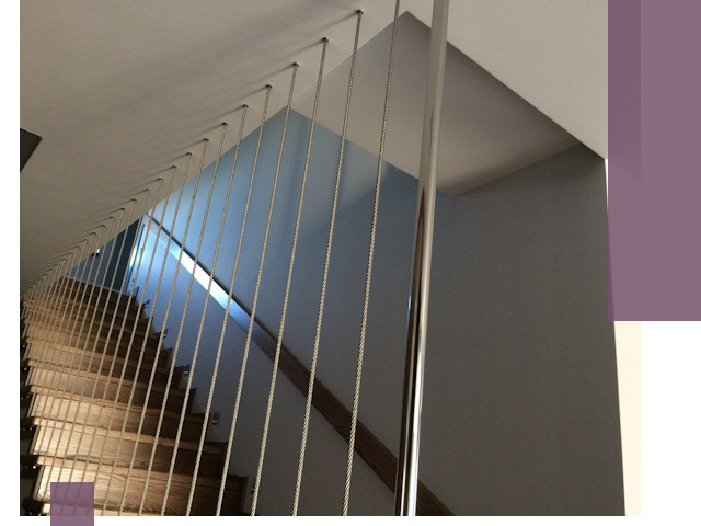 Тросовые перила под ключ в Изобильном — производство и монтаж