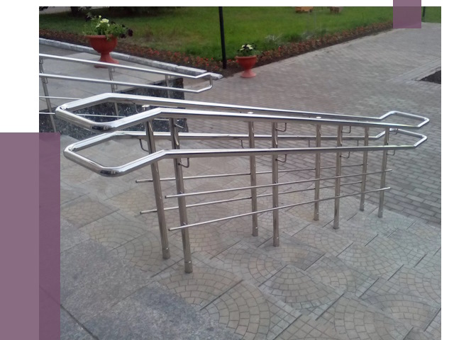 Перила для инвалидов в Изобильном от 7708 руб. под ключ | ПРОЛЁТ-Збл