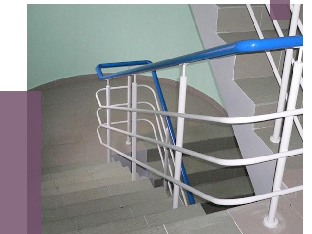 Перила в подъезде в Изобильном — установка и замена от 7531 руб. | ПРОЛЁТ-Збл