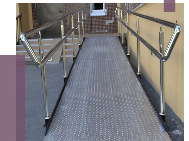 Пандусы в Изобильном от 12466 руб. — установка для инвалидов | ПРОЛЁТ-Збл