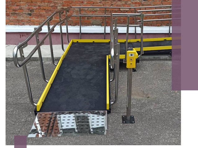 Изготовление наклонных пандусов для инвалидов в Изобильном