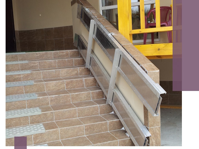 Откидные пандусы под ключ в Изобильном — монтаж и демонтаж