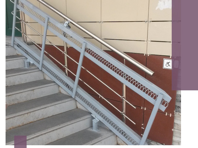 Изготовление откидных пандусов под ключ в Изобильном