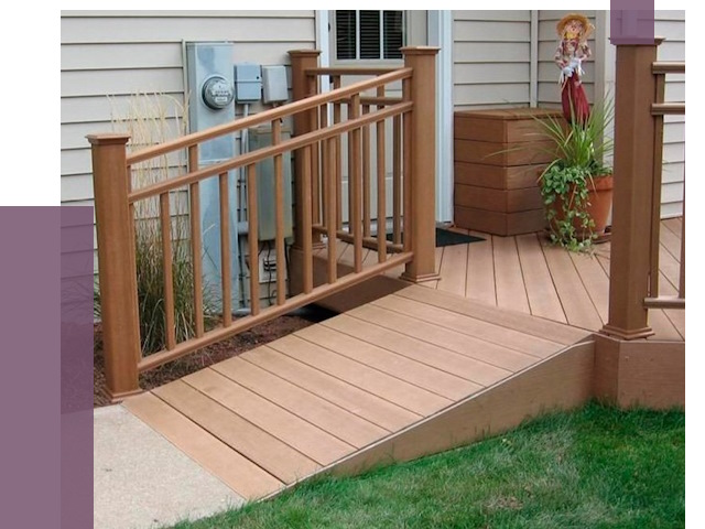 Пандус на крыльцо в Изобильном под ключ от 7895 руб.