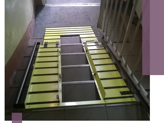 Профессиональный монтаж пандуса в подъезд в Изобильном