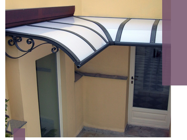 Монтаж козырьков любой сложности в Изобильном под ключ