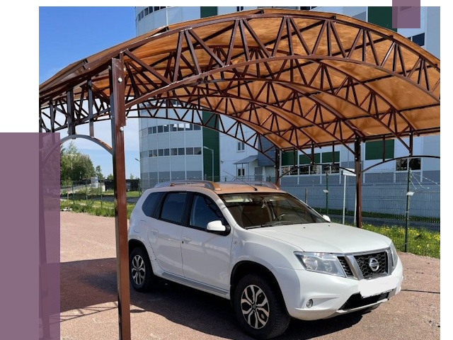 Недорогие навесы в Изобильном от 43630 руб. | ПРОЛЁТ-Збл