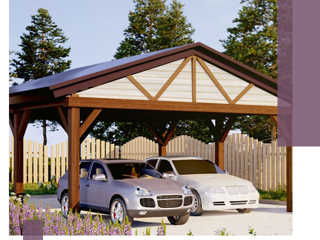 Навесы для автомобиля в Изобильном — изготовление и монтаж