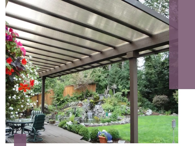 Навесы из поликарбоната под ключ в Изобильном быстро и надёжно