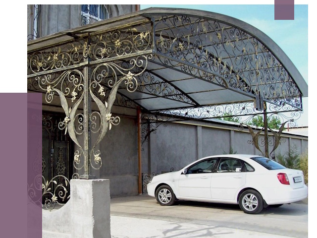 Кованые навесы в Изобильном от 14803 руб. | ПРОЛЁТ-Збл