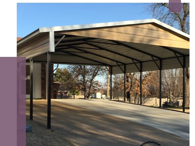 Двускатные навесы в Изобильном от 8155 руб.  | ПРОЛЁТ-Збл