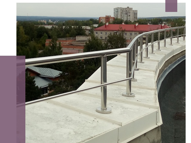 Парапеты и ограждения кровли в Изобильном от 5038 руб.