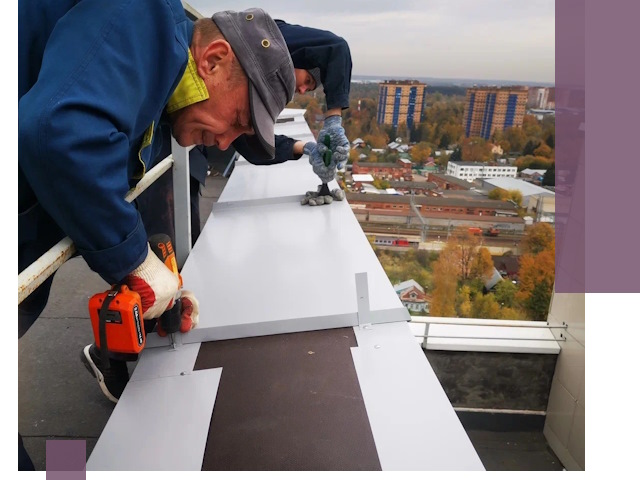 Монтаж парапетов в Изобильном — установка прочных металлических ограждений