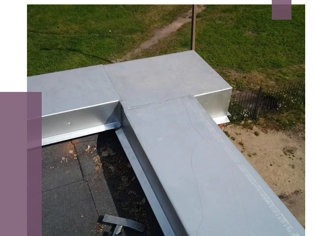 Оцинкованные парапеты в Изобильном от 8155 руб.  | ПРОЛЁТ-Збл