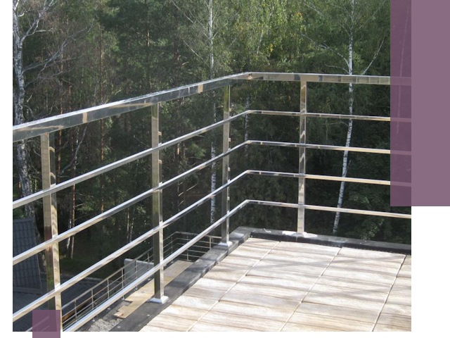 Парапеты из нержавеющей стали в Изобильном — изготовление и монтаж