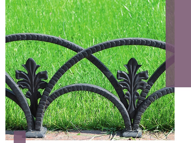 Декоративные металлические бордюры под ключ в Изобильном