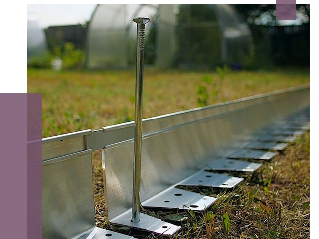 Металлические бордюры для газона в Изобильном от 4363 руб. | ПРОЛЁТ-Збл