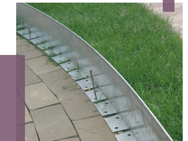 Металлические бордюры для тротуаров в Изобильном от 8830 руб.