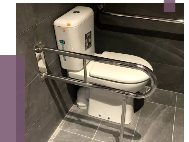 Поручни для санузлов в Изобильном от 4363 руб. | ПРОЛЁТ-Збл